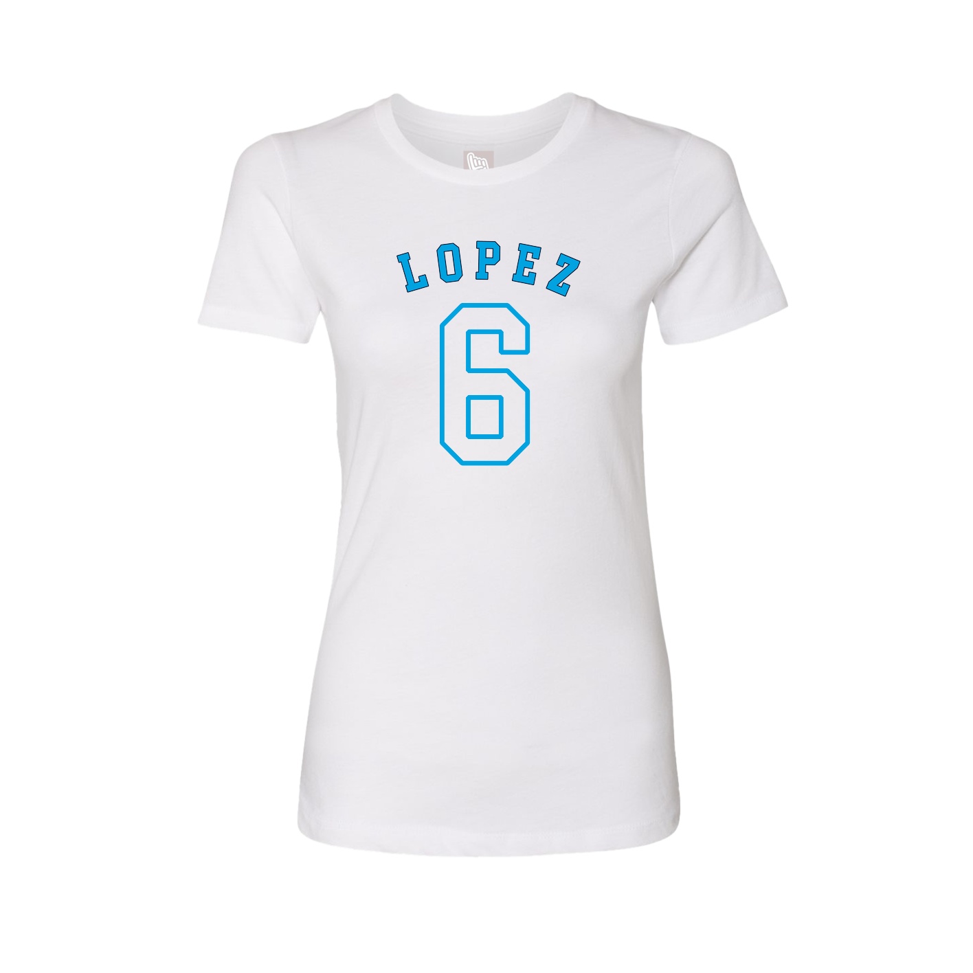 Womens Tee — Shirsey Arch in White