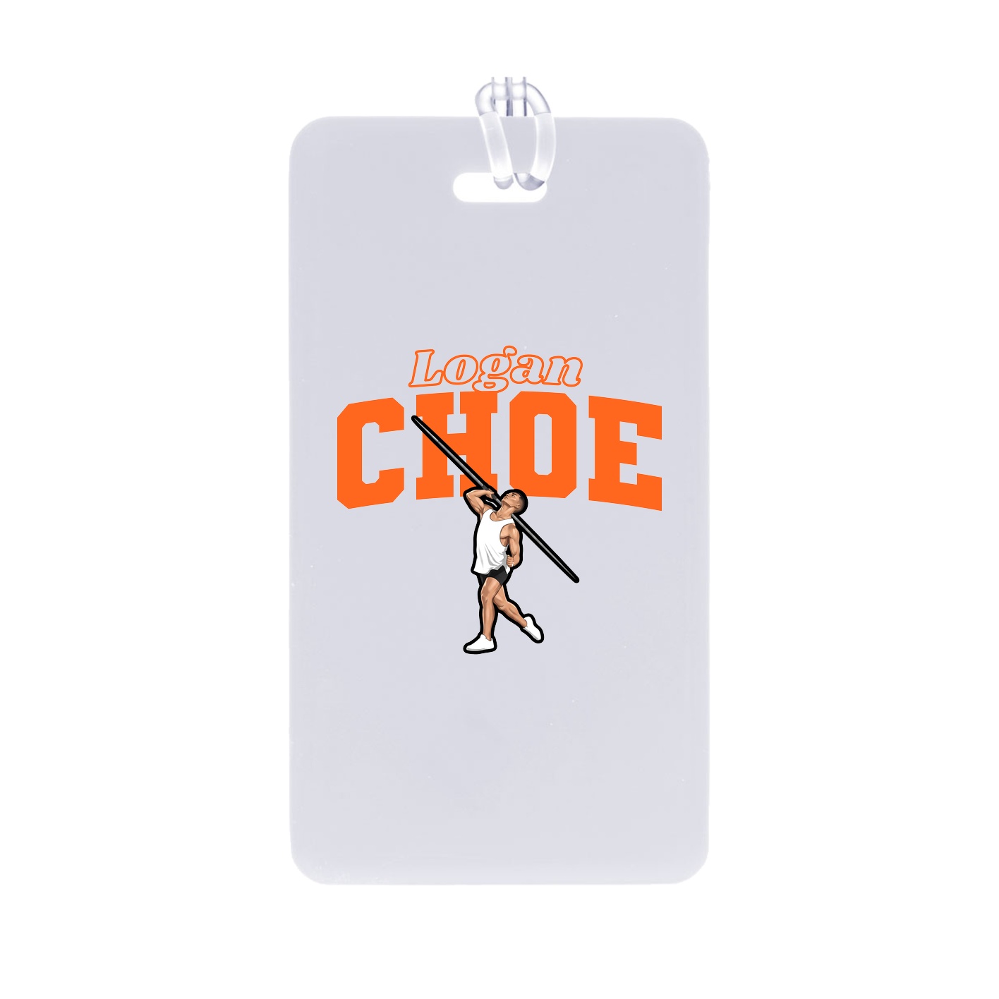 Bag Tag — Name Arch in Classic