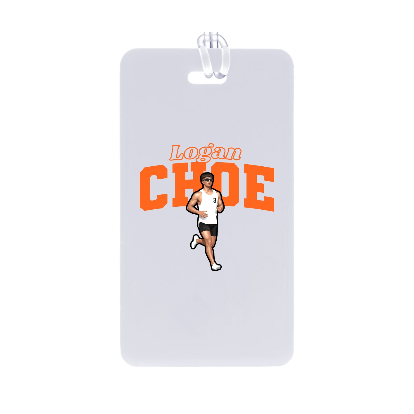 Bag Tag — Name Arch in Classic