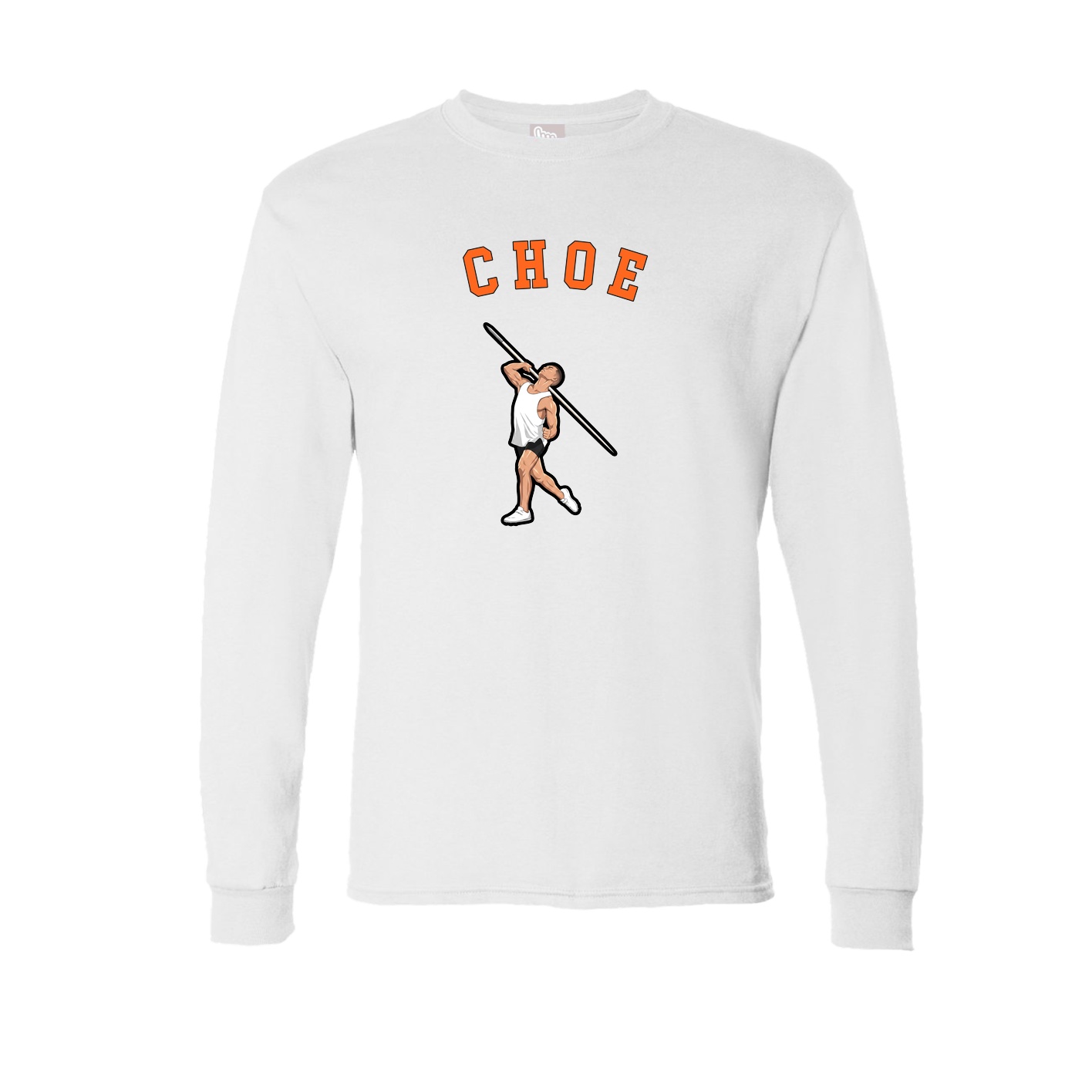 Long Sleeve Tee — Shirsey Arch in White