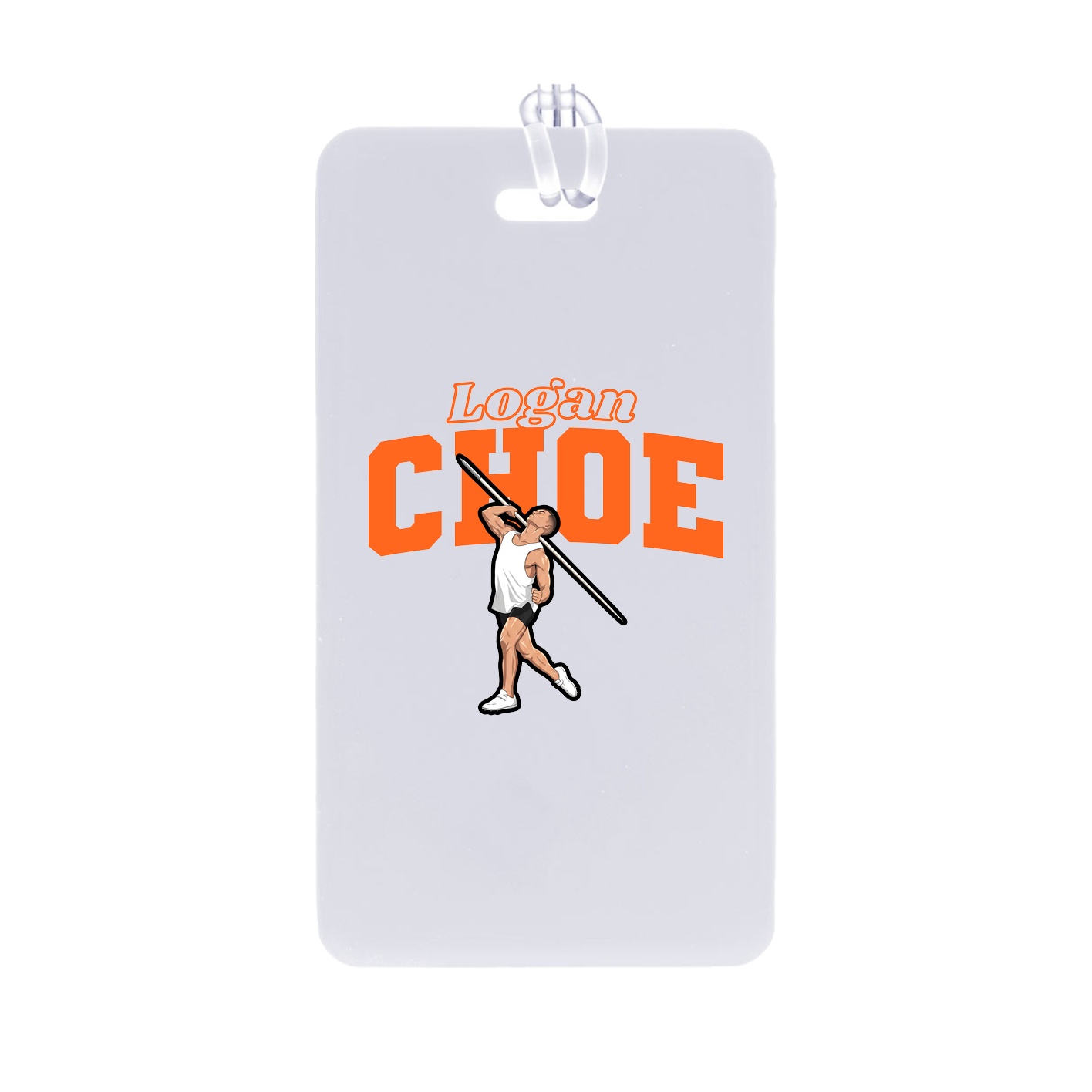 Bag Tag — Name Arch in Classic