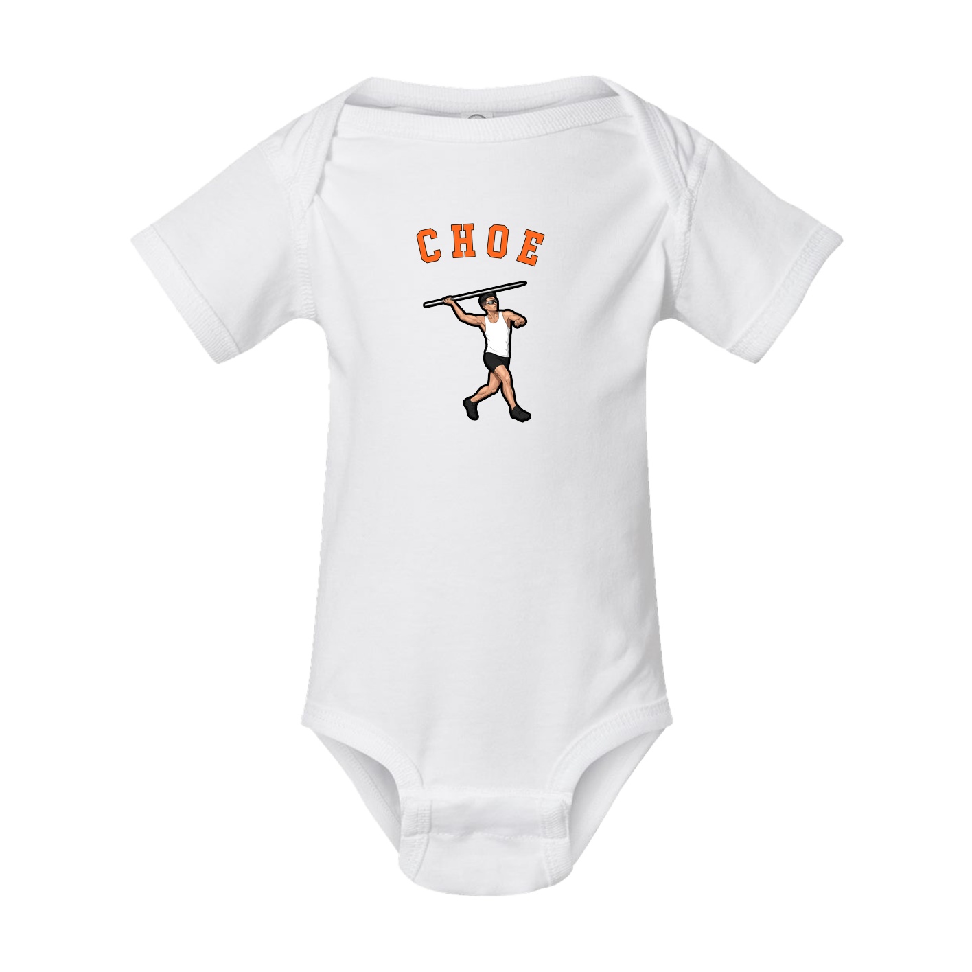Baby Onesie — Shirsey Arch in White