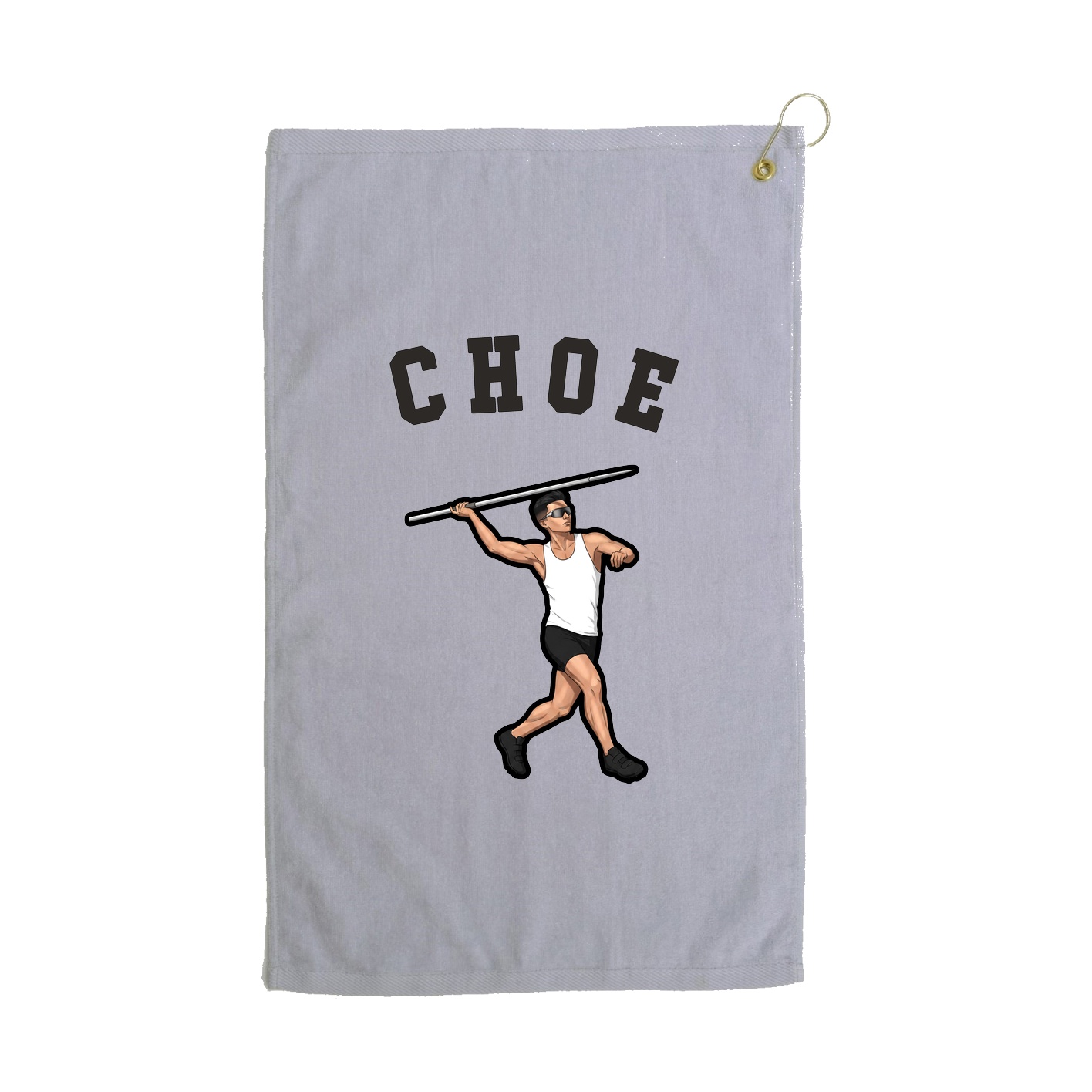 Golf Towel — Shirsey Arch in Grey