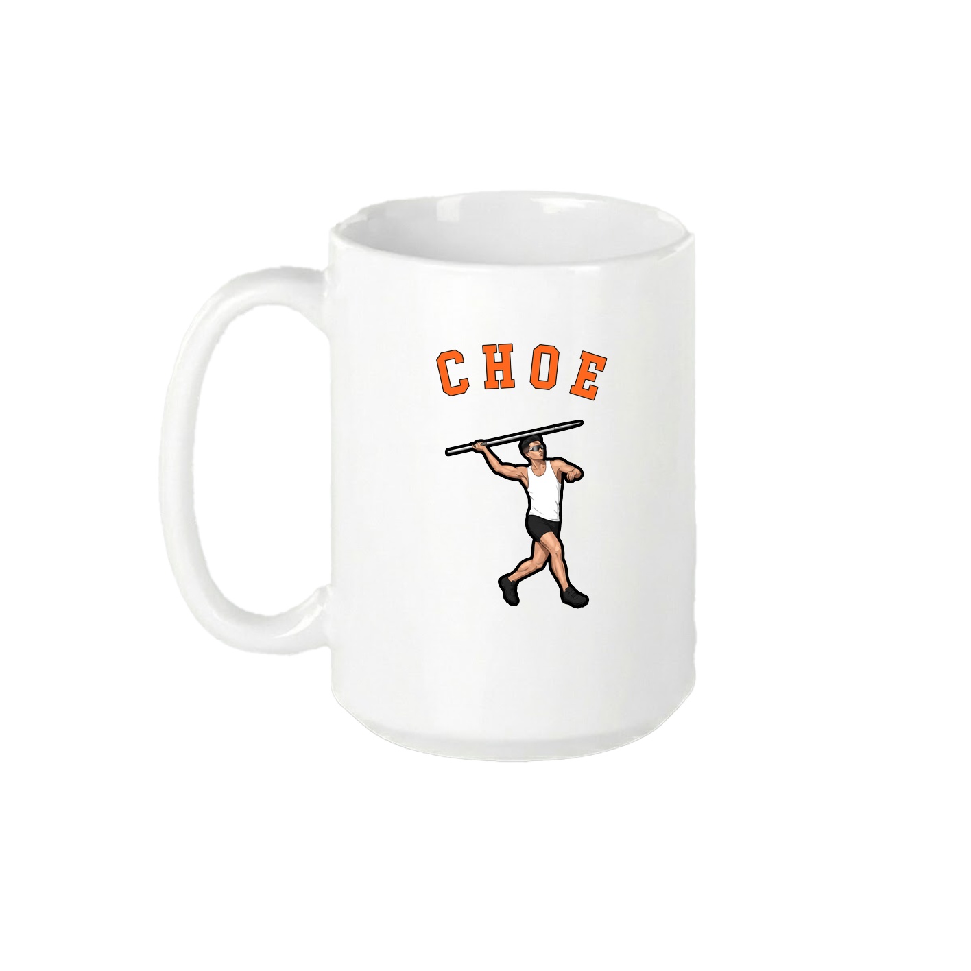 15oz Coffee Mug — Shirsey Arch in White