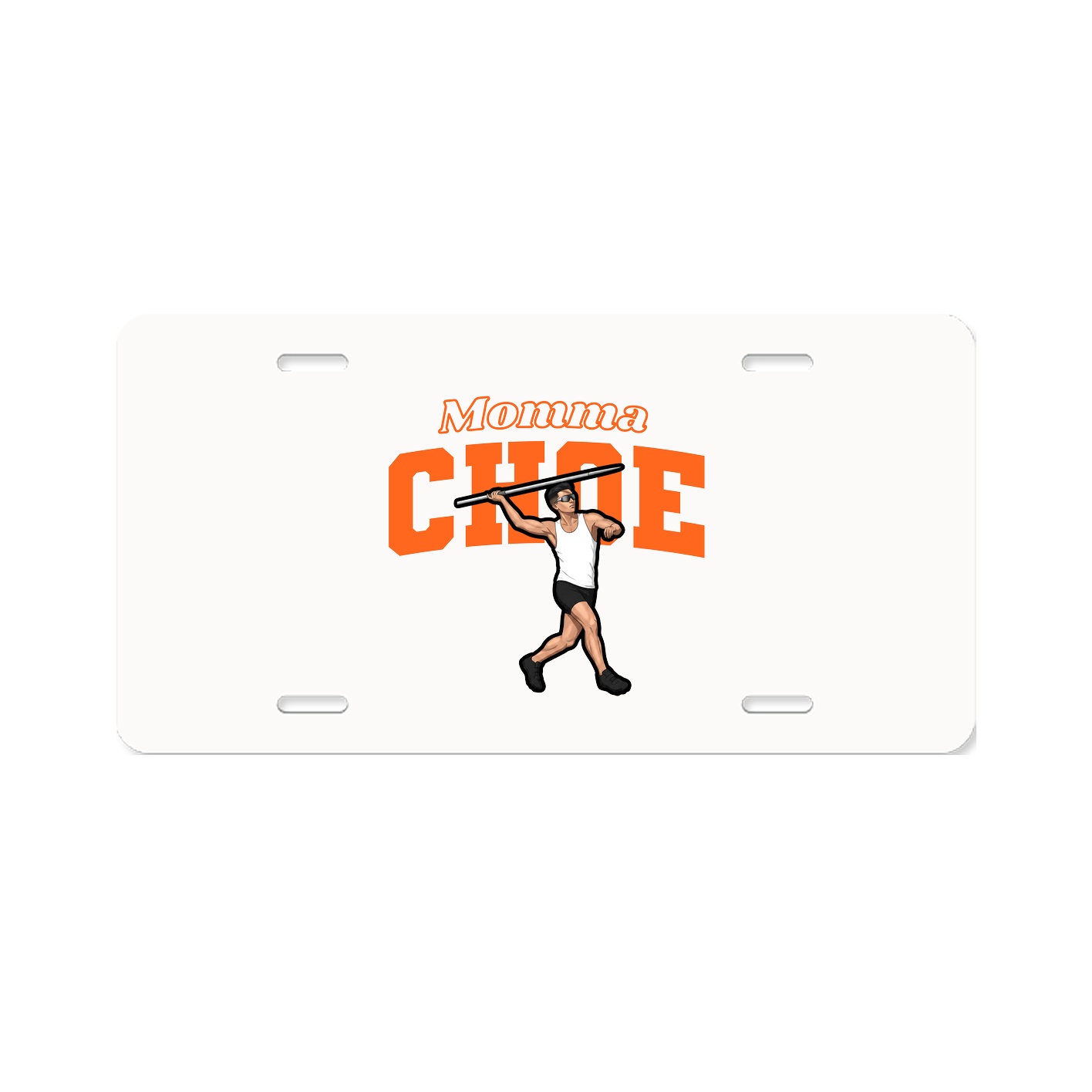 License Plate — Mothers Day Block in Classic