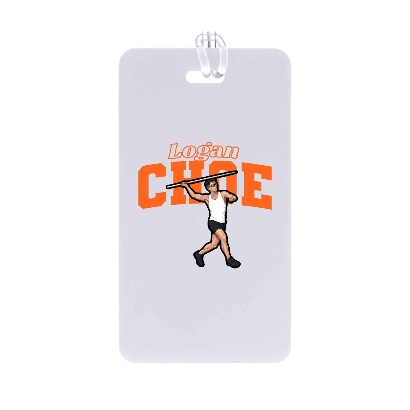 Bag Tag — Name Arch in Classic