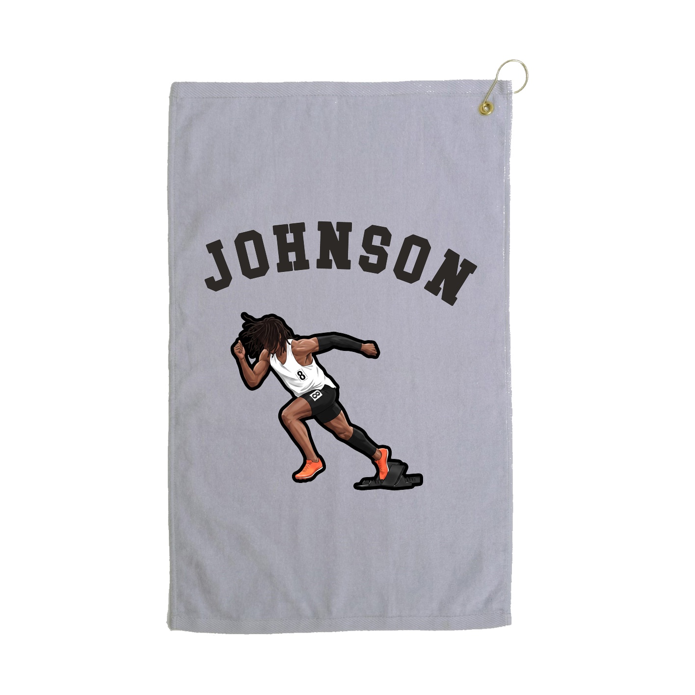 Golf Towel — Shirsey Arch in Grey