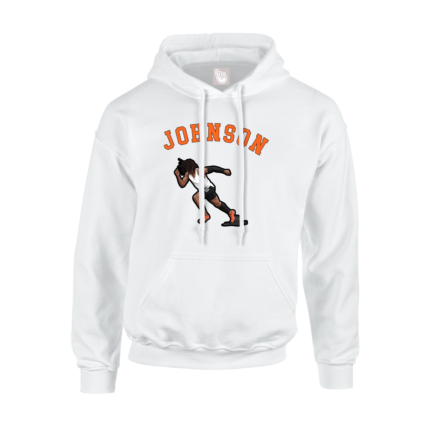 Hoodie — Shirsey Arch in White