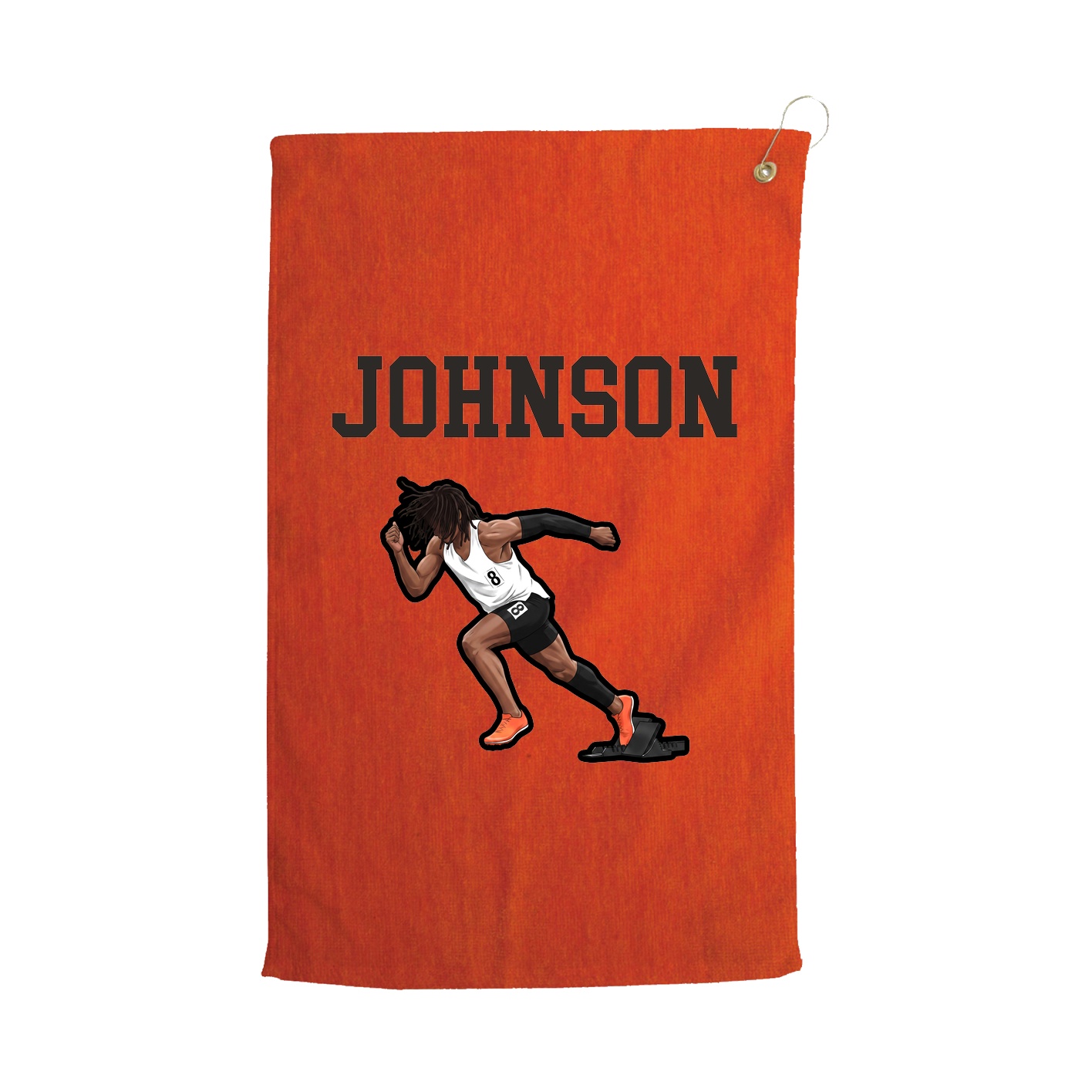 Golf Towel — Shirsey in Orange