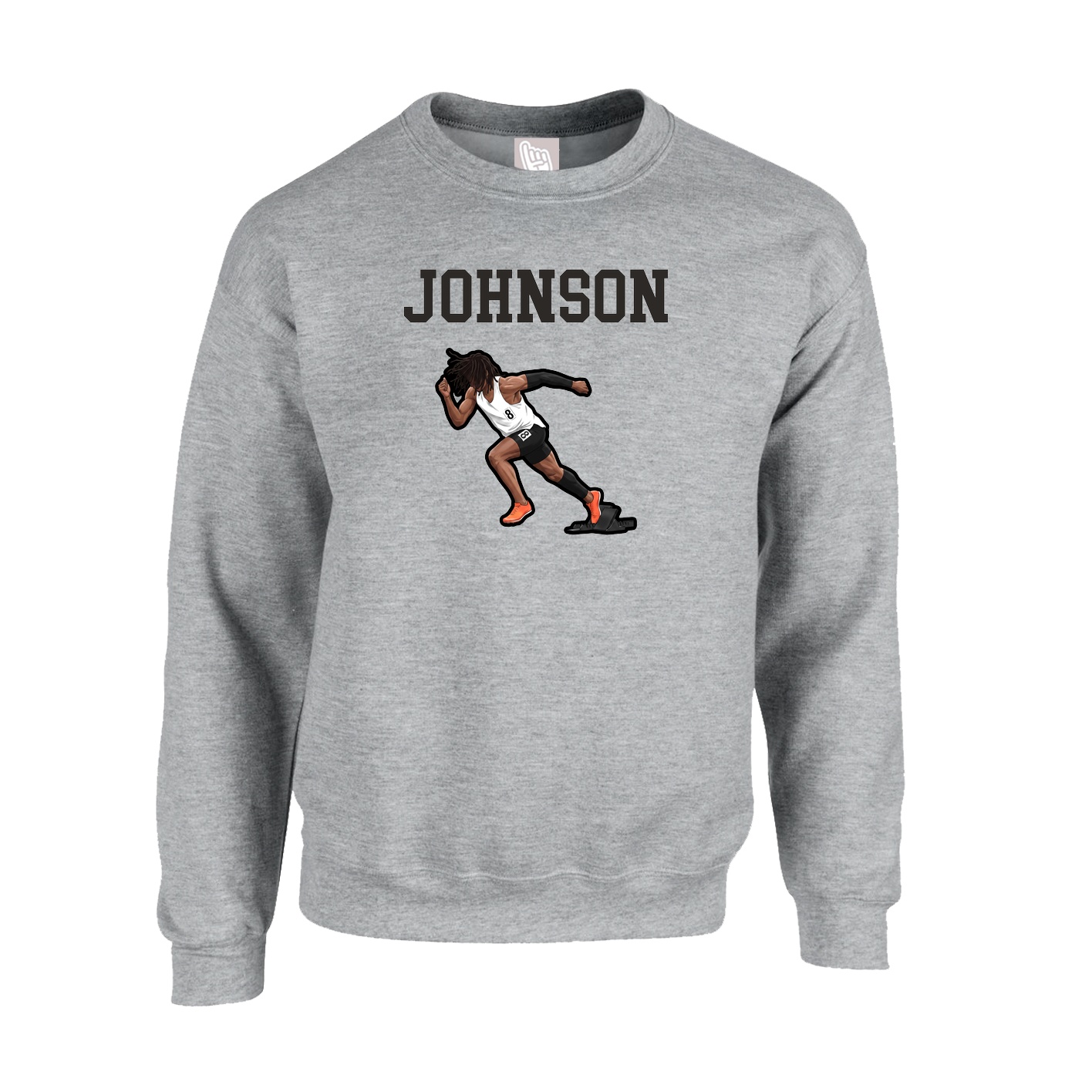 Fleece Crew — Shirsey in Grey