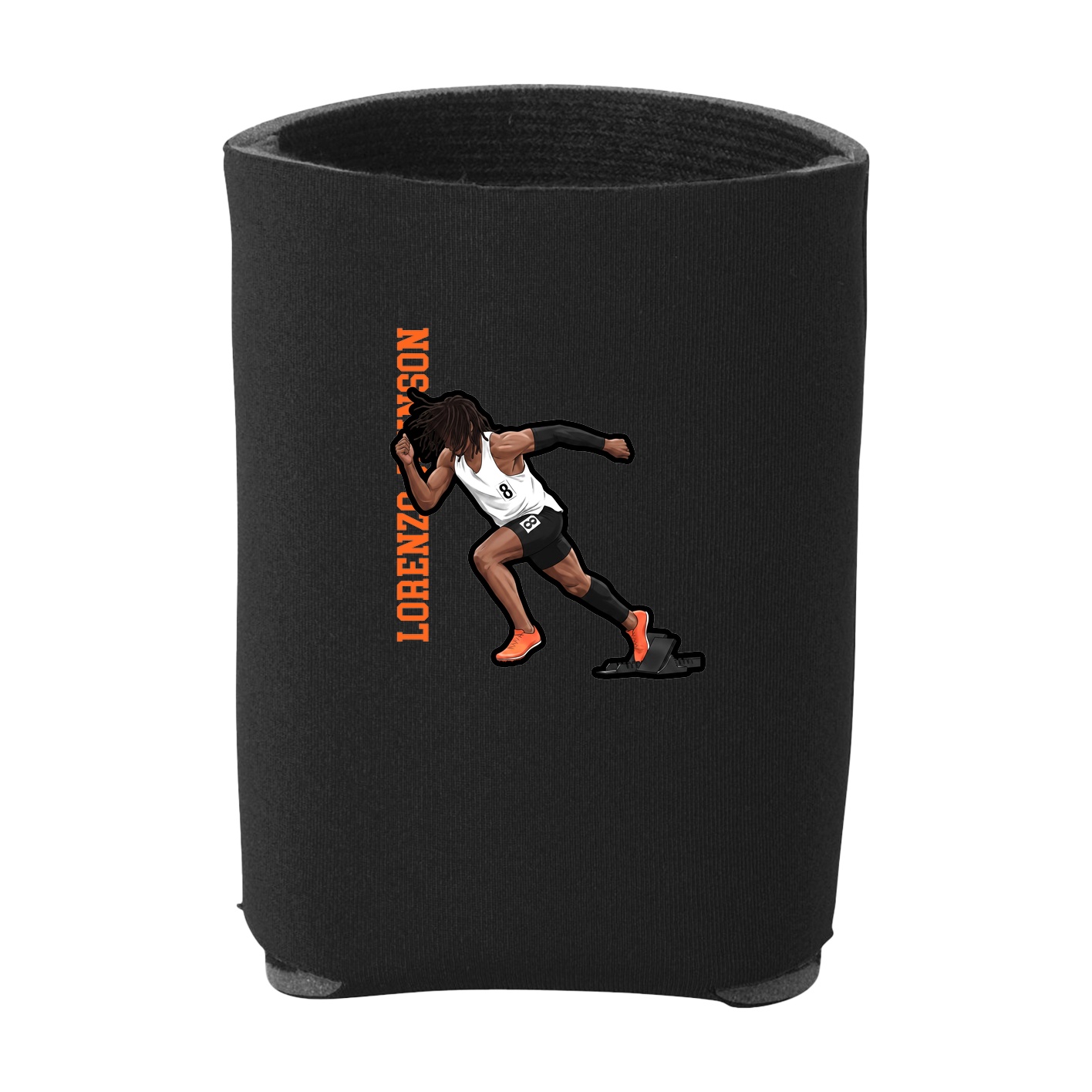 Can Holder — Name Vertical in Black