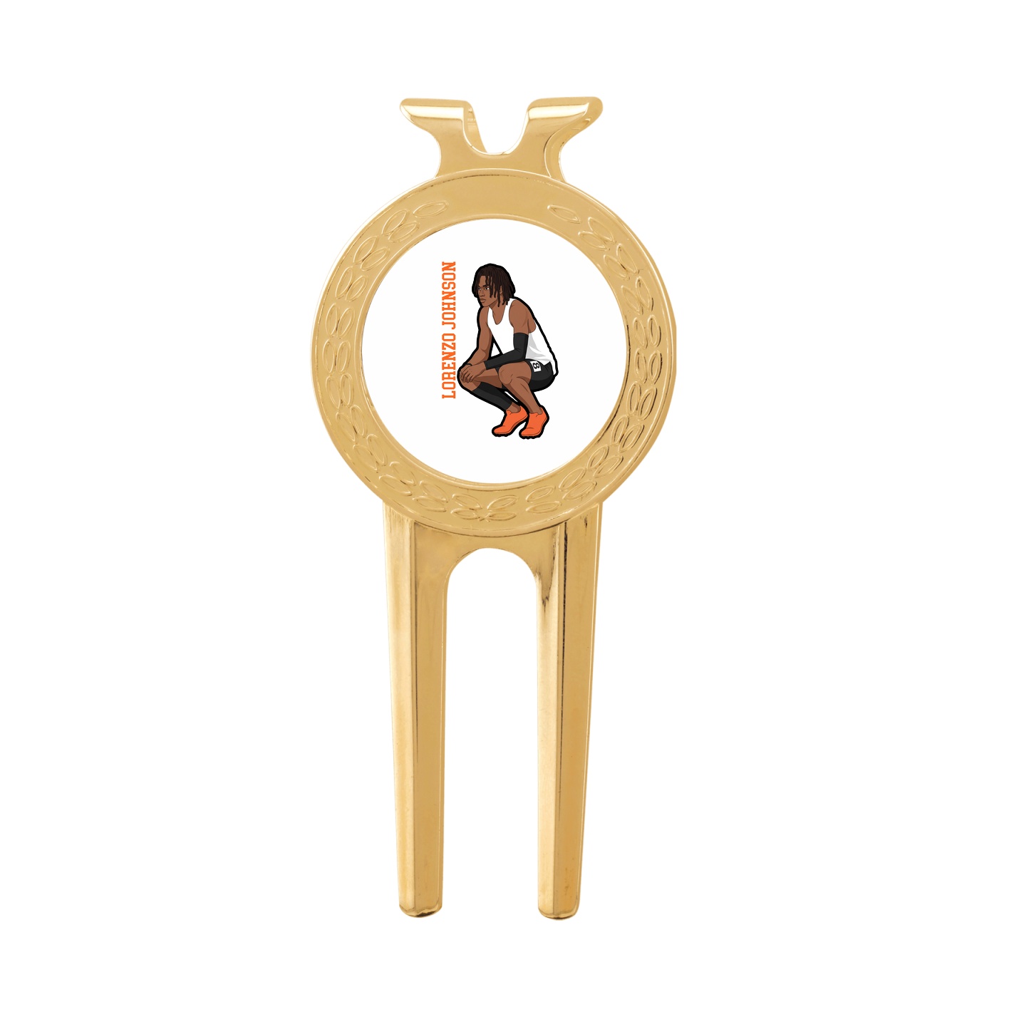 Divot Tool with Ball Marker — Name Vertical in Classic
