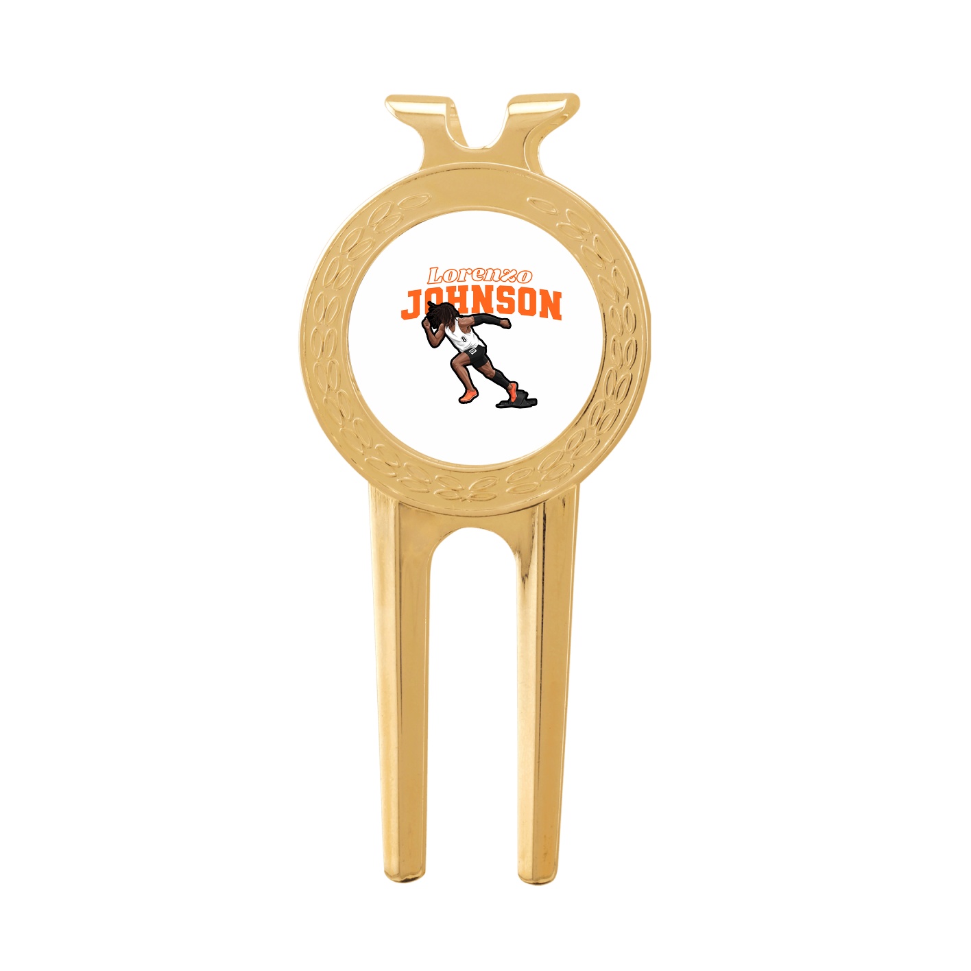 Divot Tool with Ball Marker — Name Arch in Classic