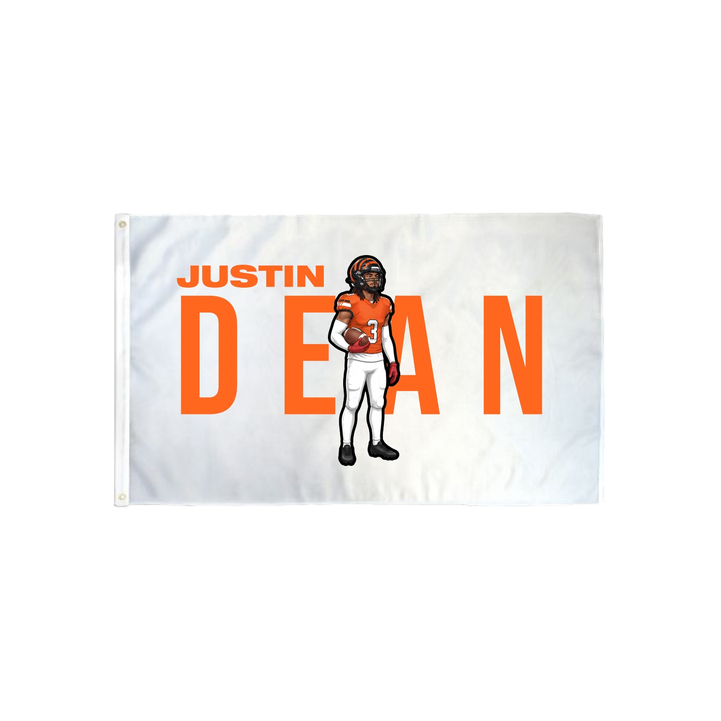 3x5 Flag — Player Name in Classic