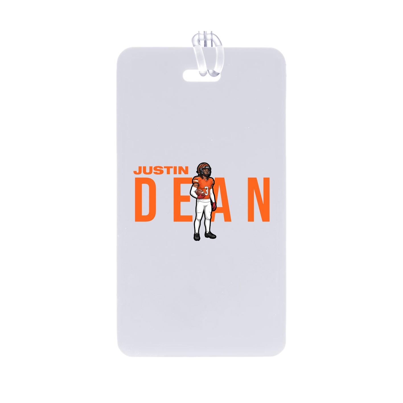 Bag Tag — Player Name in Classic
