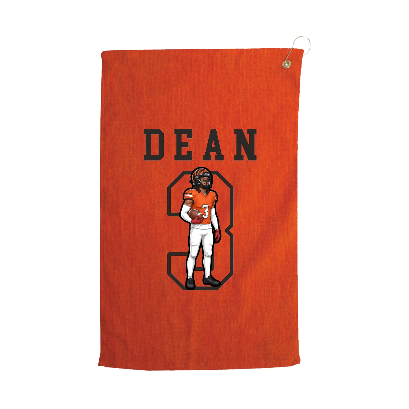 Golf Towel — Shirsey in Orange