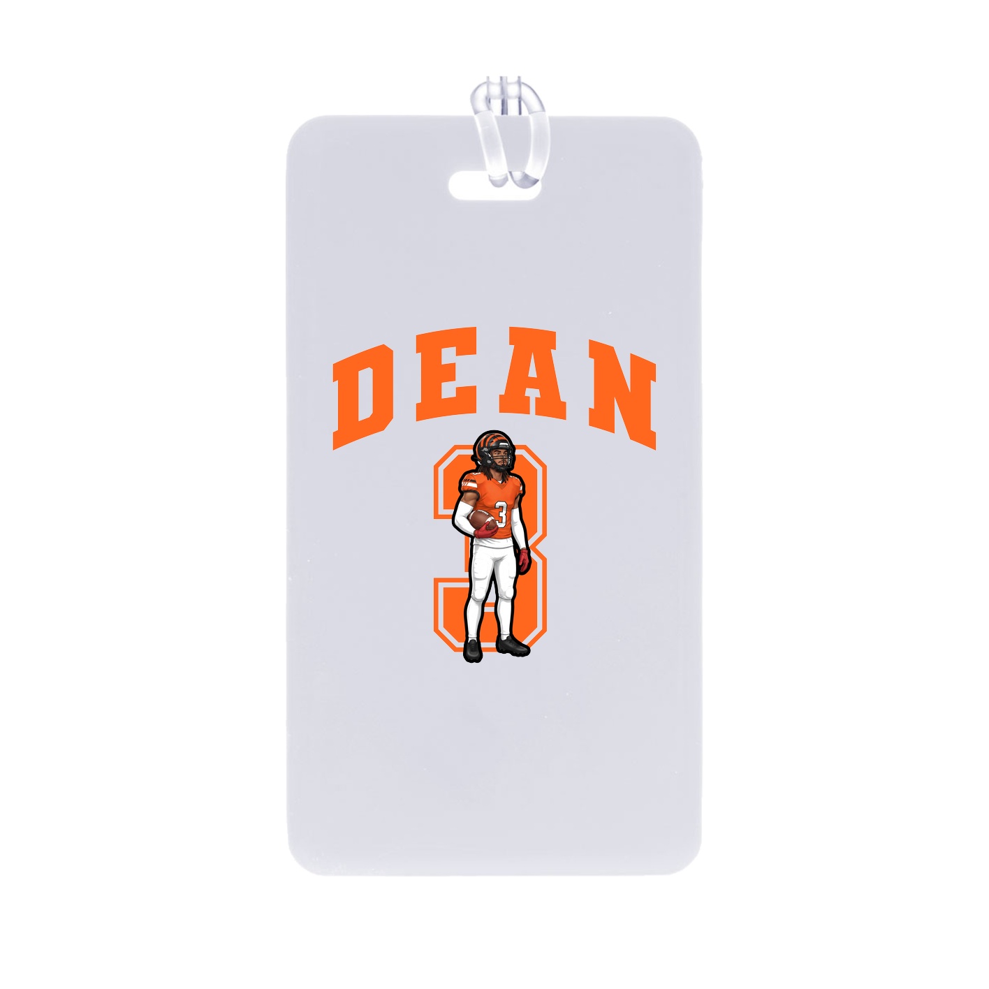 Bag Tag — Number in Classic