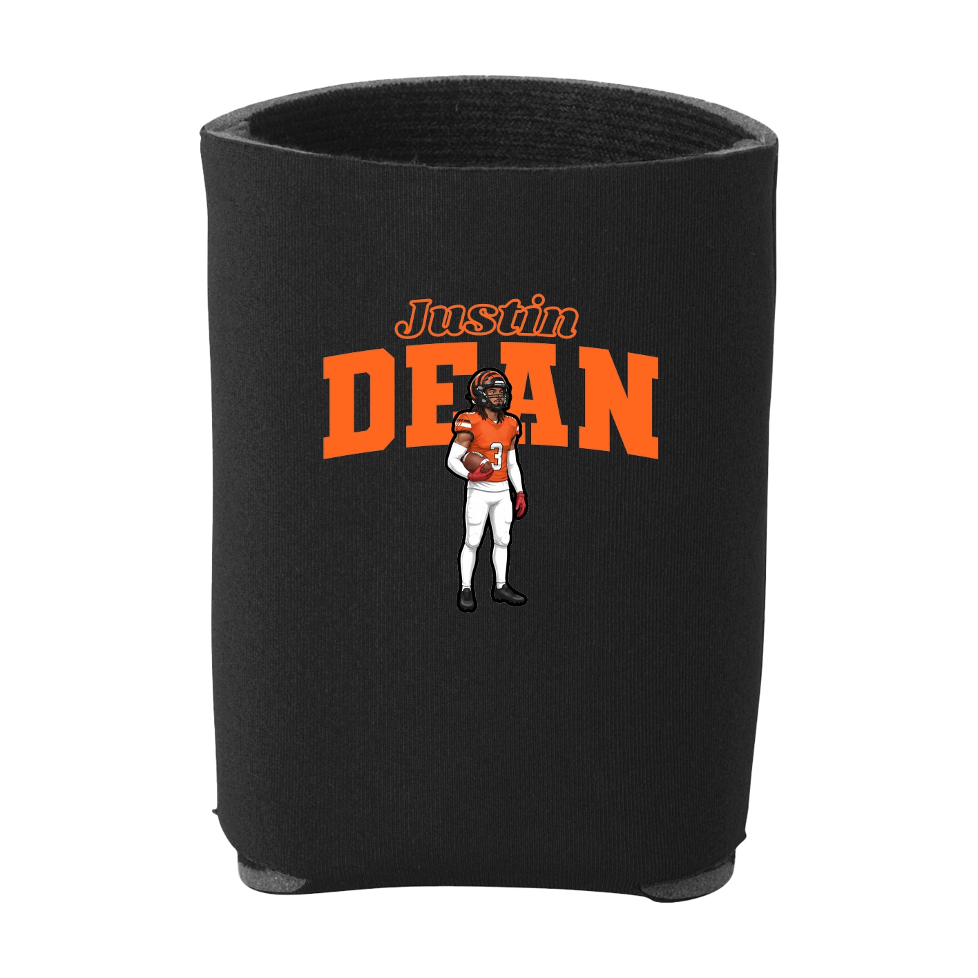 Can Holder — Name Arch in Black