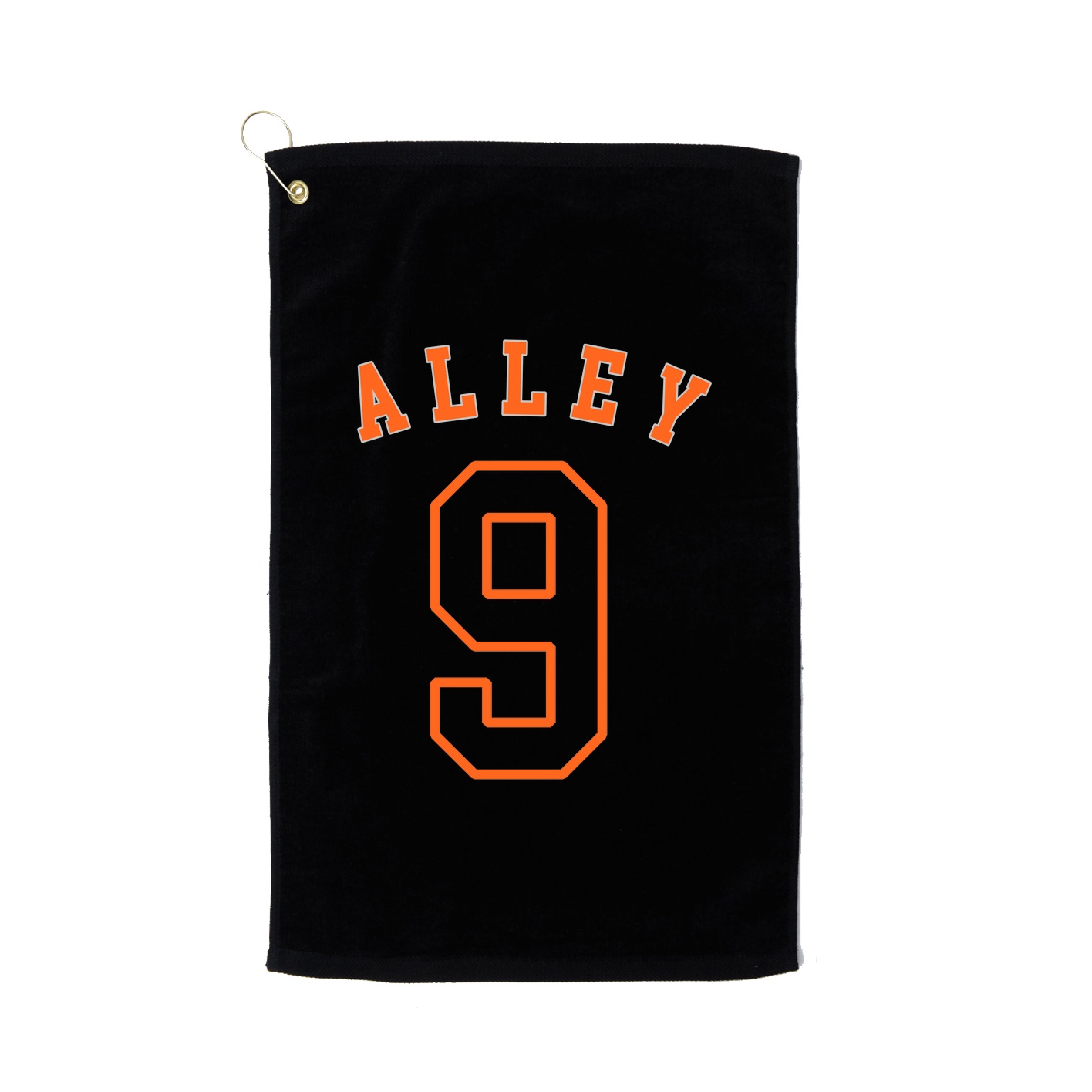 Golf Towel — Shirsey Arch in Black