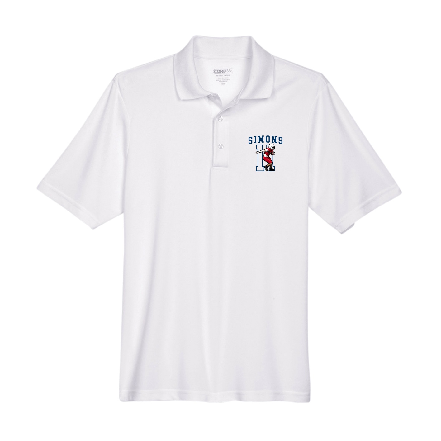 Performance Polo — Shirsey in White