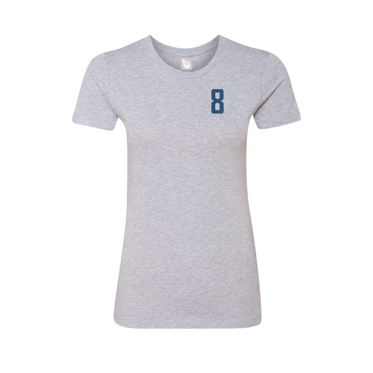 Womens Tee — Front Shirsy in Grey