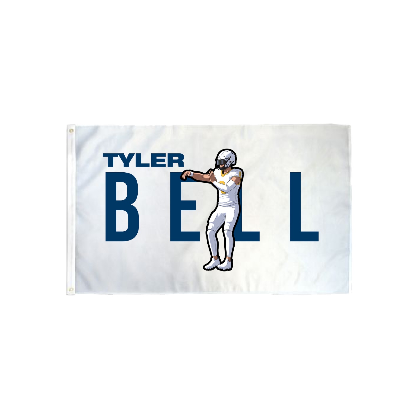 3x5 Flag — Player Name in Classic