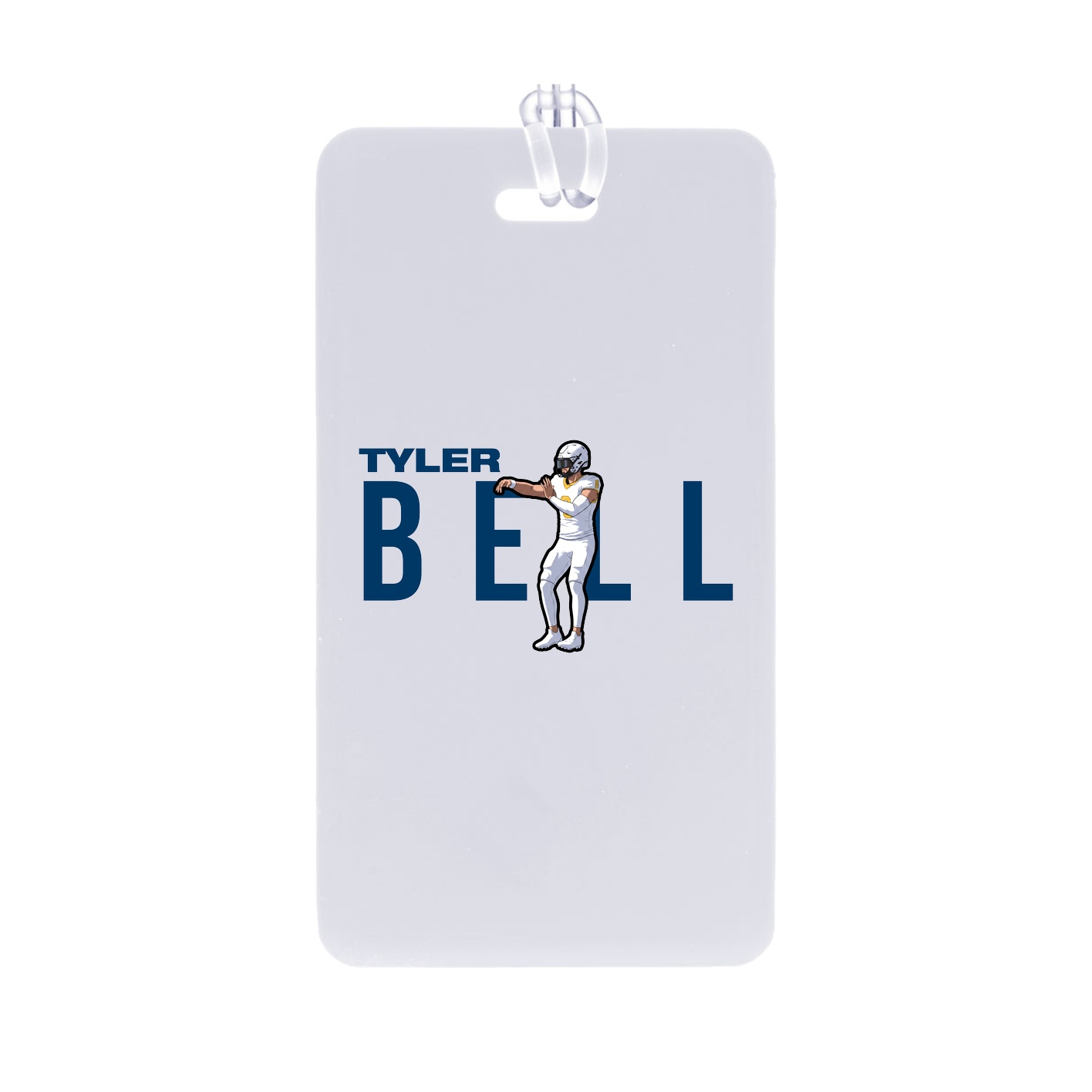 Bag Tag — Player Name in Classic