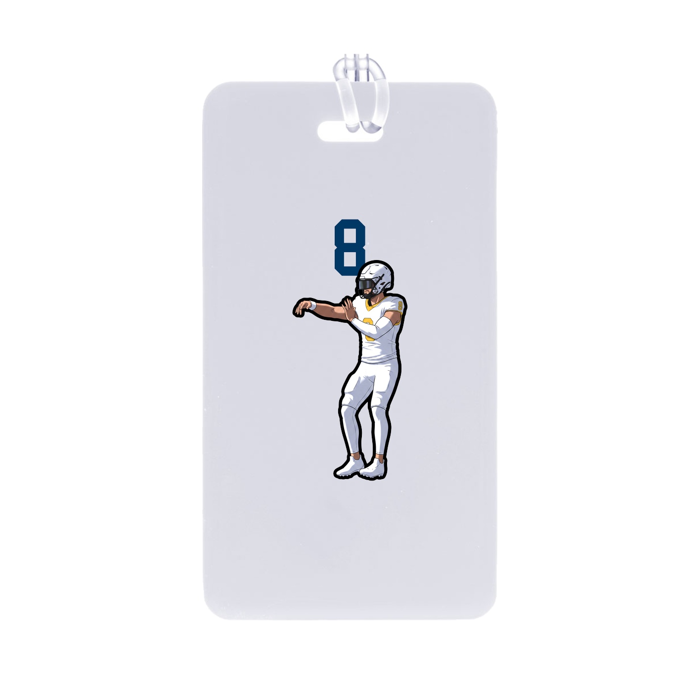 Bag Tag — Number Top in Classic