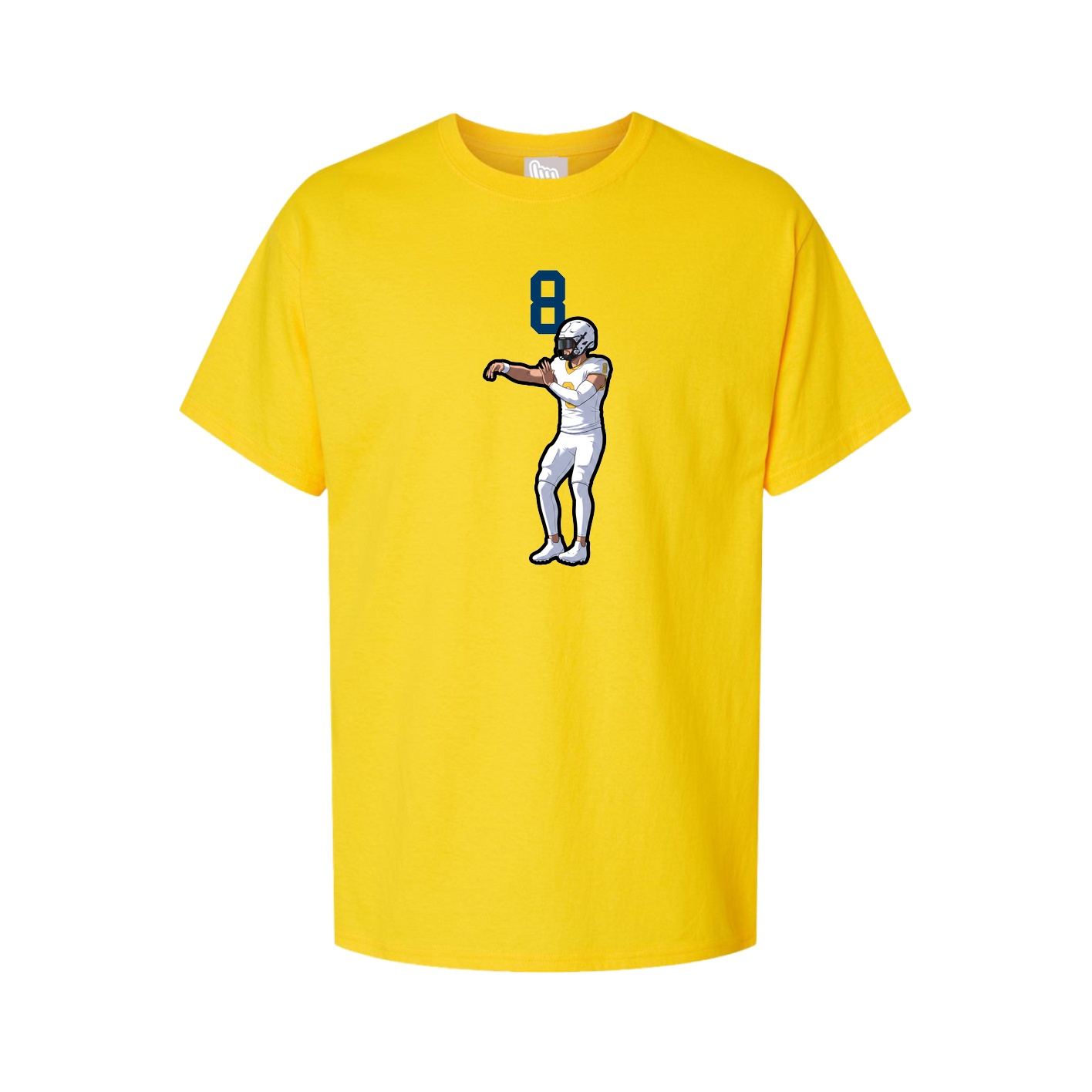 Tee — Number Top in Gold