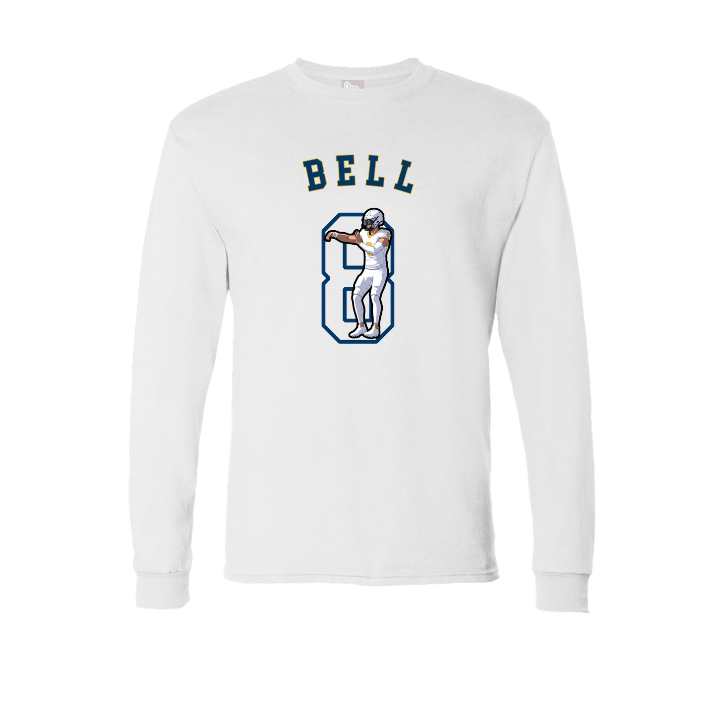 Long Sleeve Tee — Shirsey Arch in White