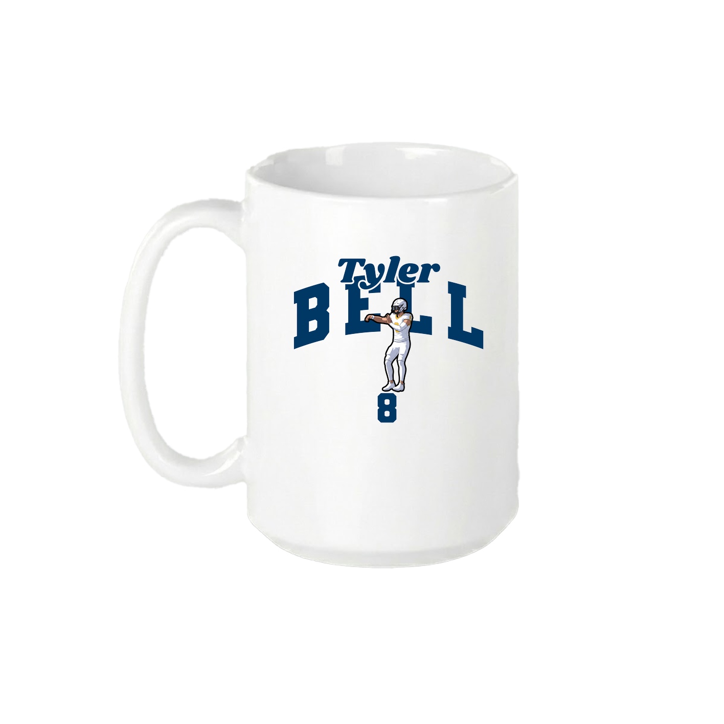 15oz Coffee Mug — Signature Arch in White