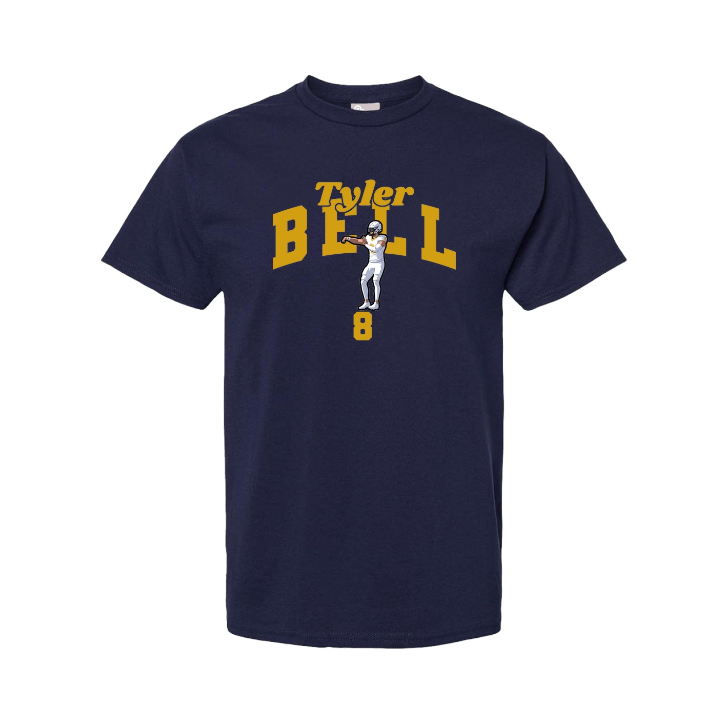 Tee — Signature Arch in Navy