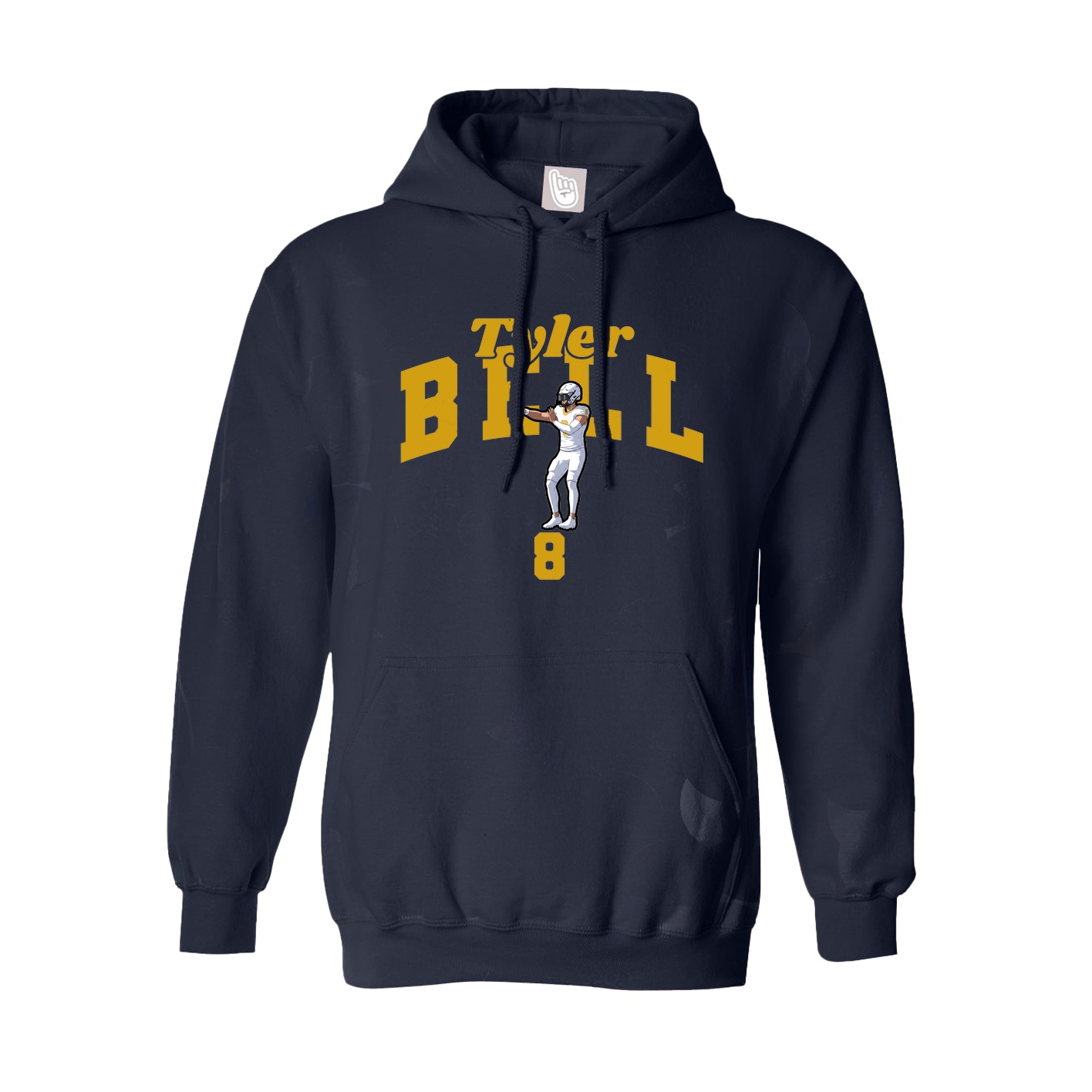 Hoodie — Signature Arch in Navy