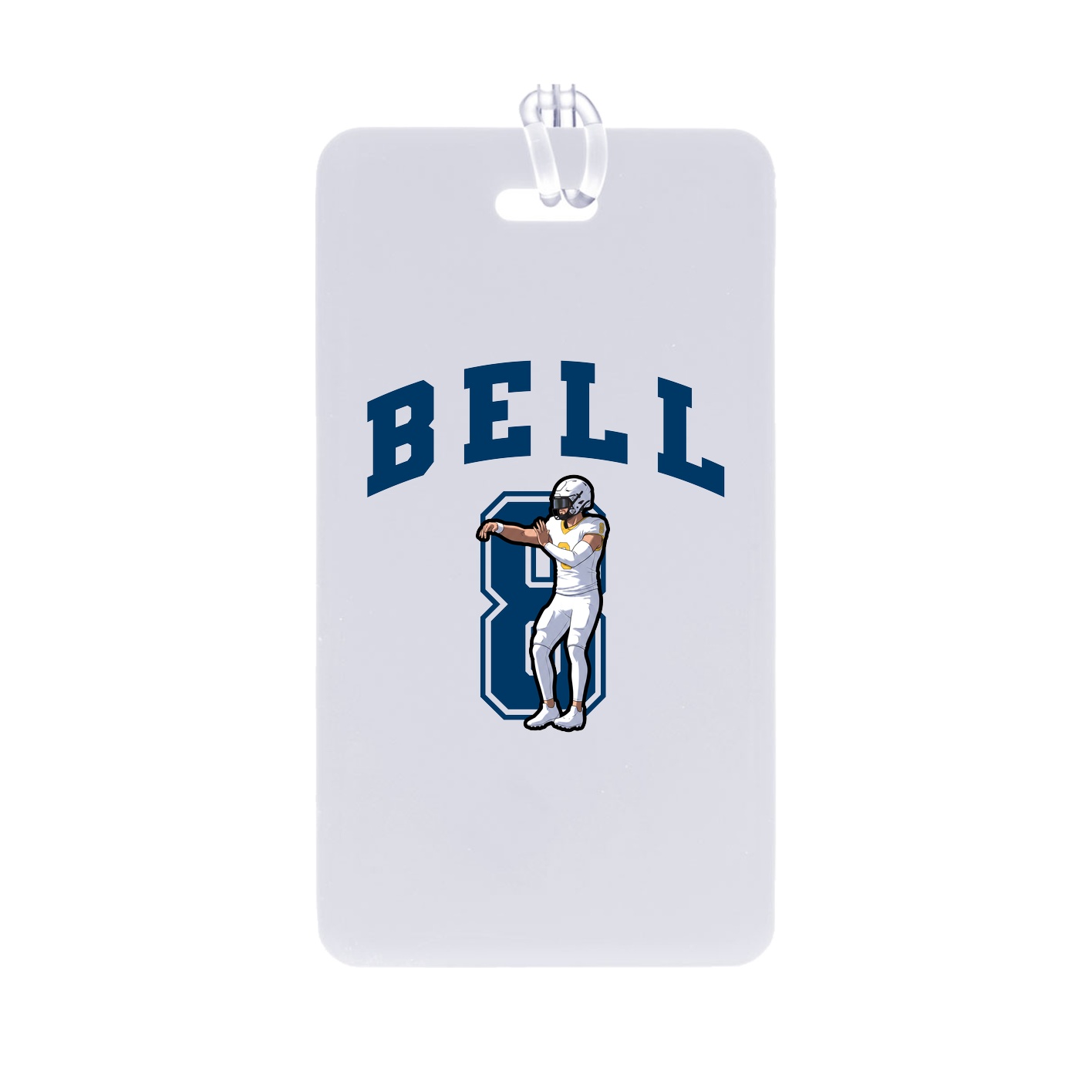 Bag Tag — Number in Classic
