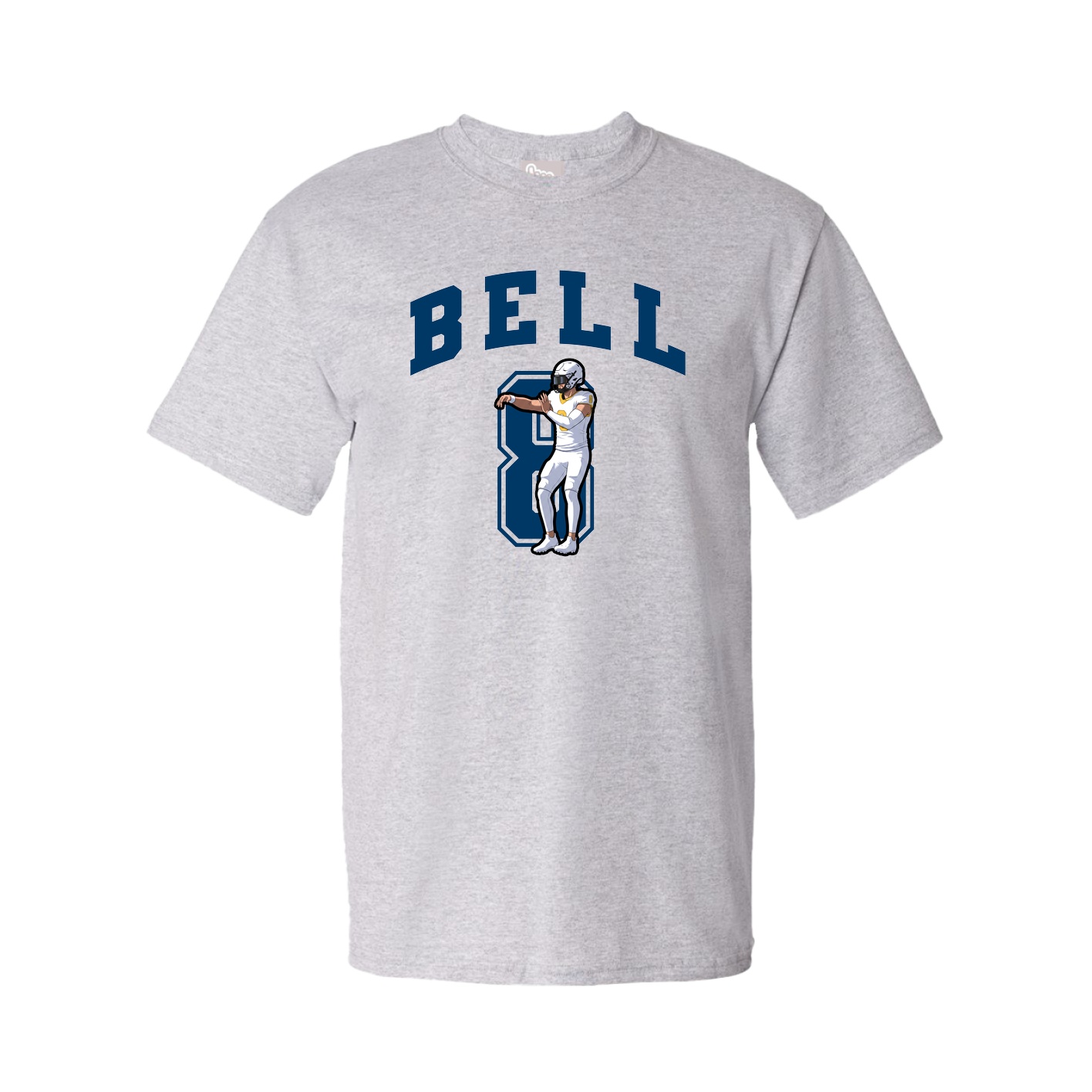 Youth Tee — Number in Grey