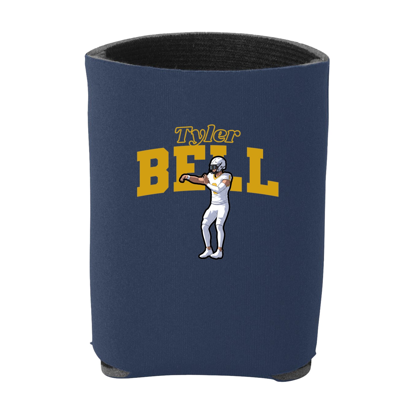 Can Holder — Name Arch in Navy