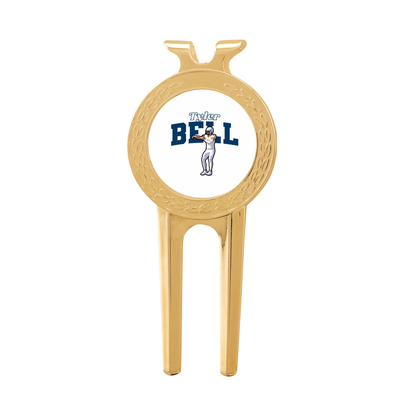 Divot Tool with Ball Marker — Name Arch in Classic