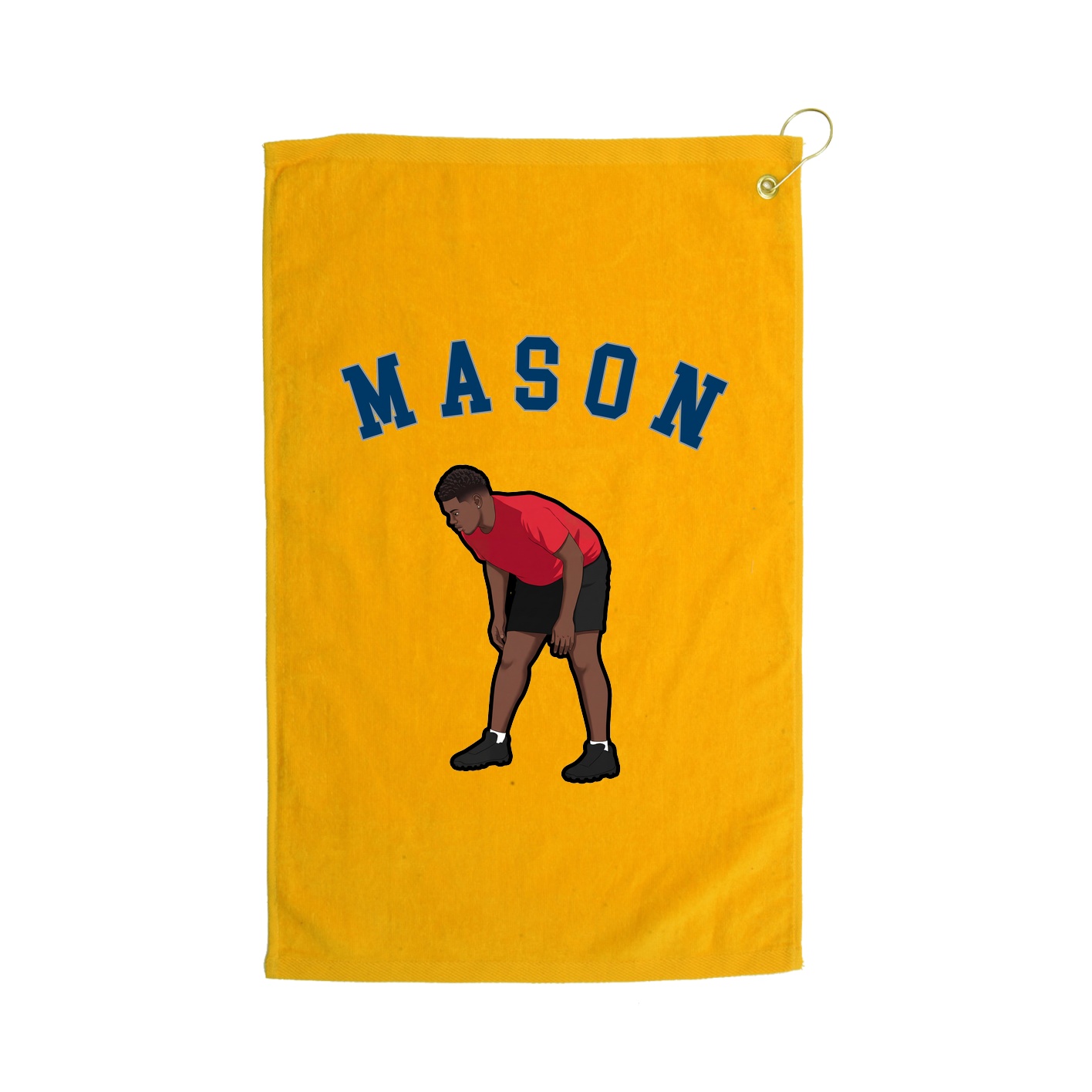 Golf Towel — Shirsey Arch in Gold