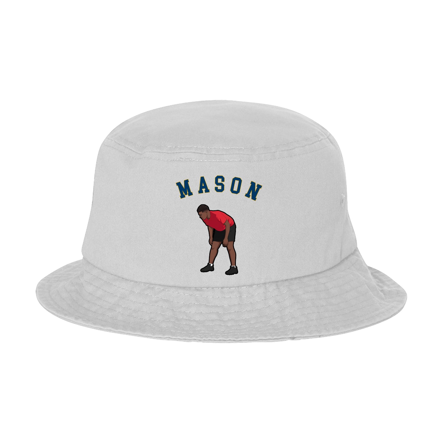 Bucket Cap — Shirsey Arch in White