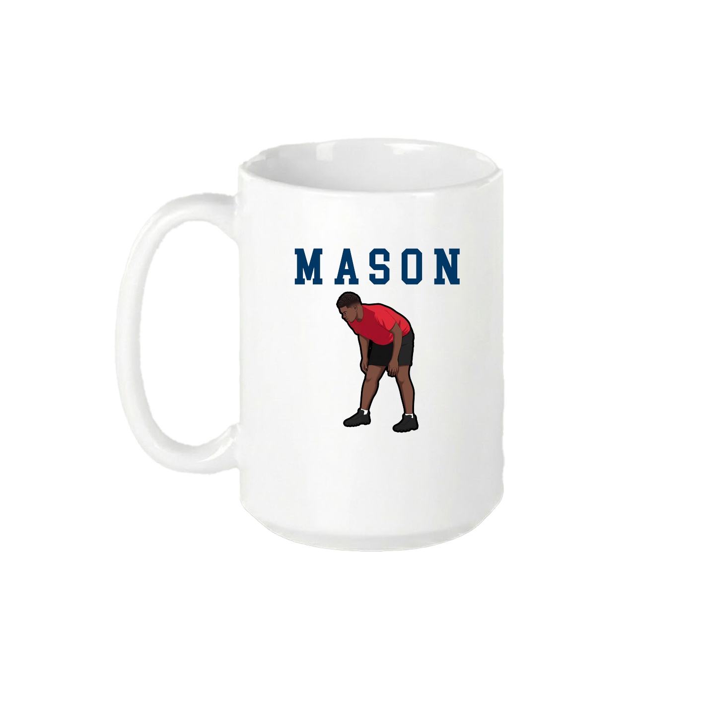 15oz Coffee Mug — Shirsey in White