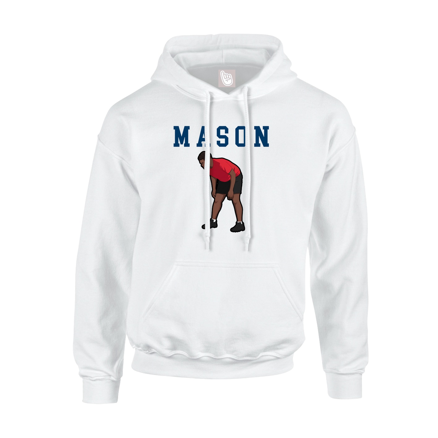 Youth Hoodie — Shirsey in White