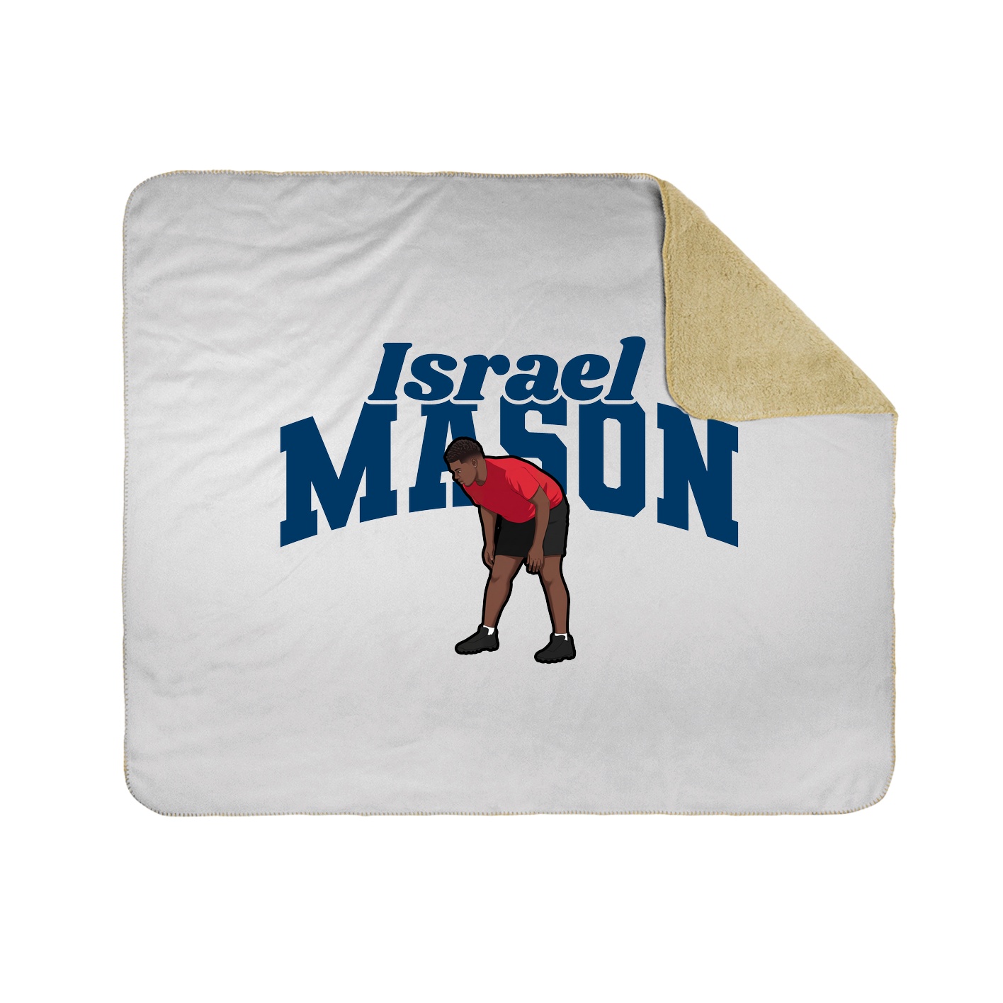 Throw Blanket — Signature Arch in White