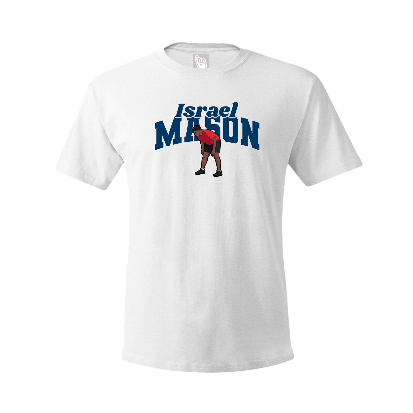 Youth Tee — Signature Arch in White