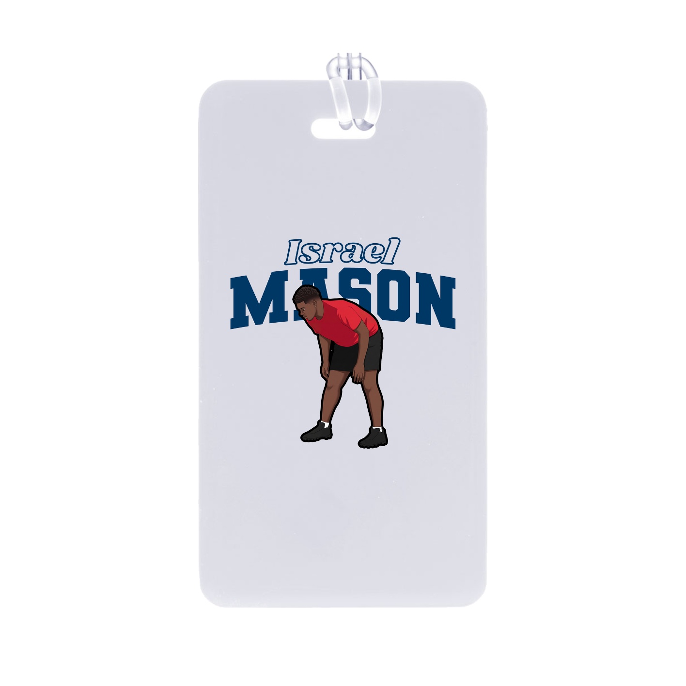 Bag Tag — Name Arch in Classic