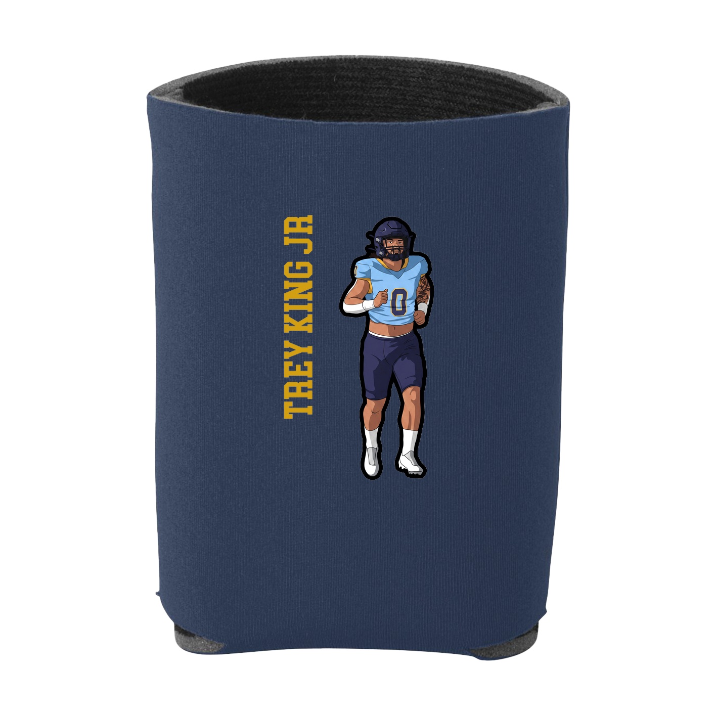 Can Holder — Name Vertical in Navy