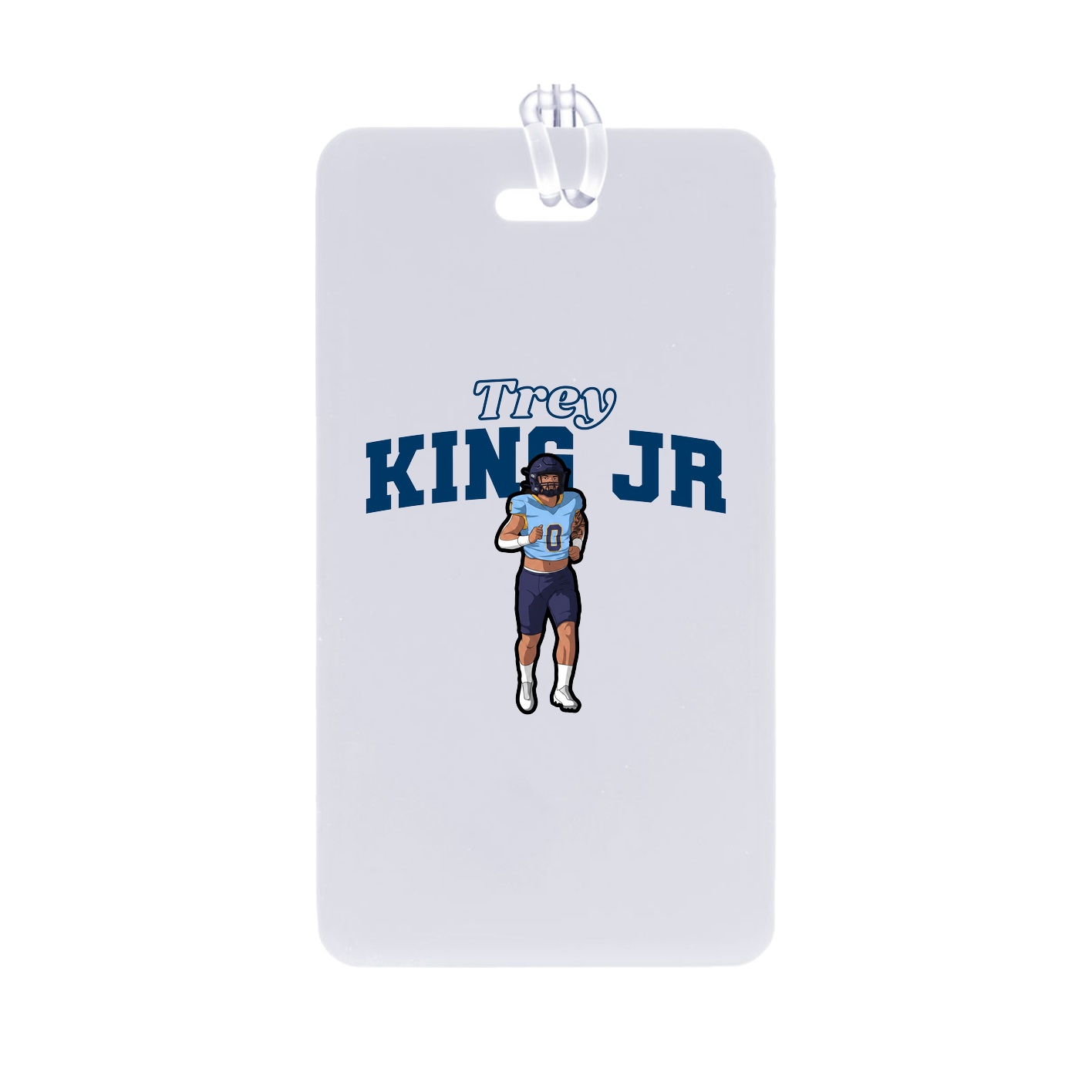 Bag Tag — Name Arch in Classic