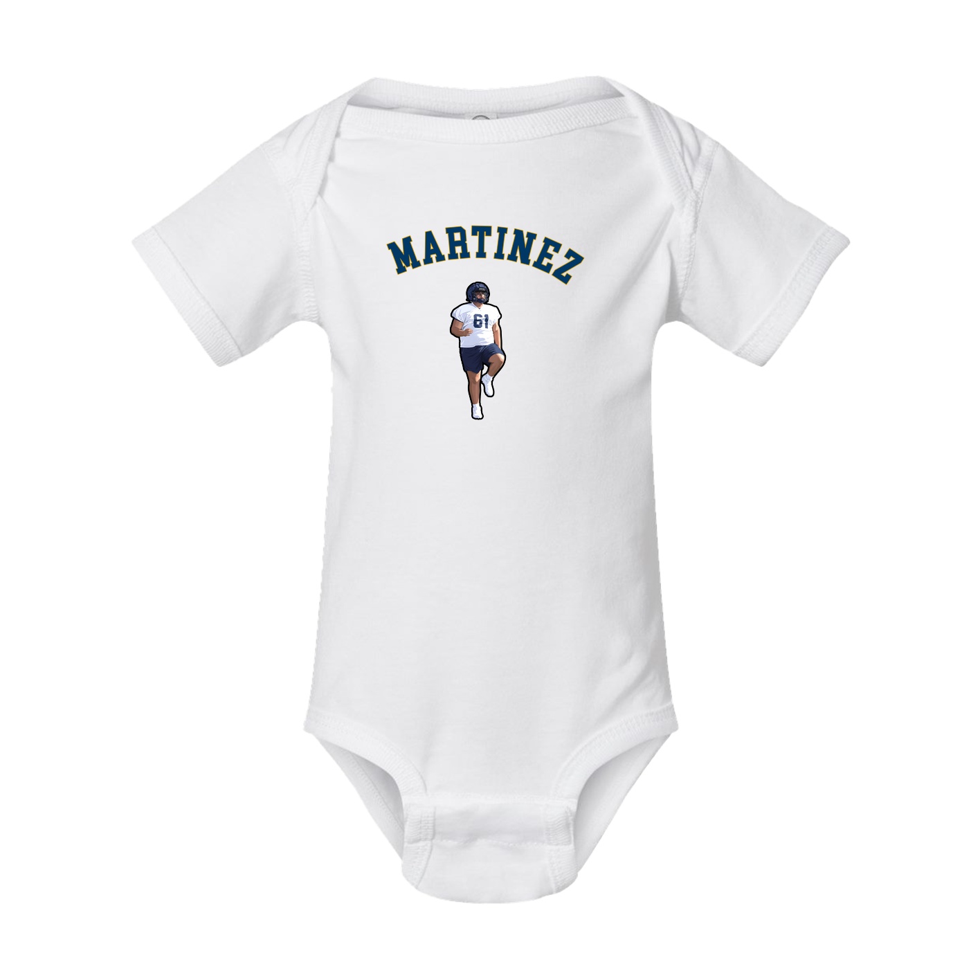 Baby Onesie — Shirsey Arch in White