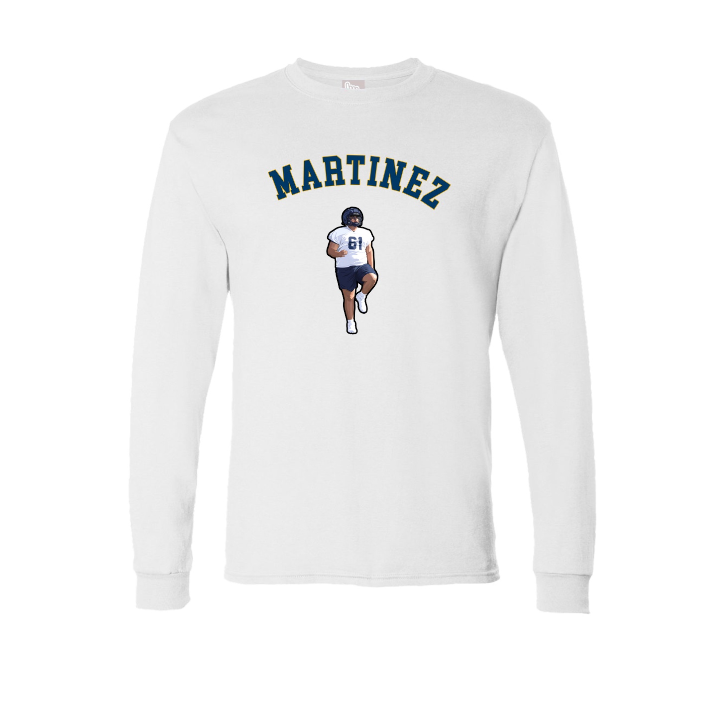 Long Sleeve Tee — Shirsey Arch in White