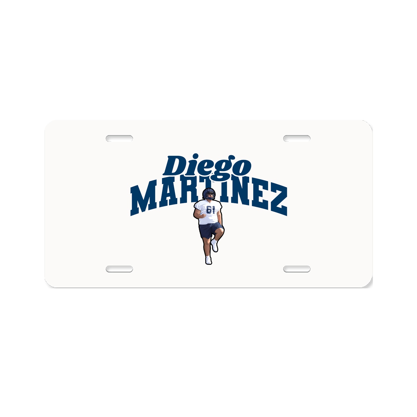 License Plate — Signature Arch in Classic