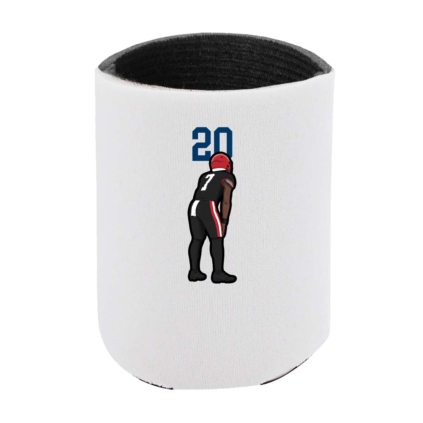 Can Holder — Number Top in White